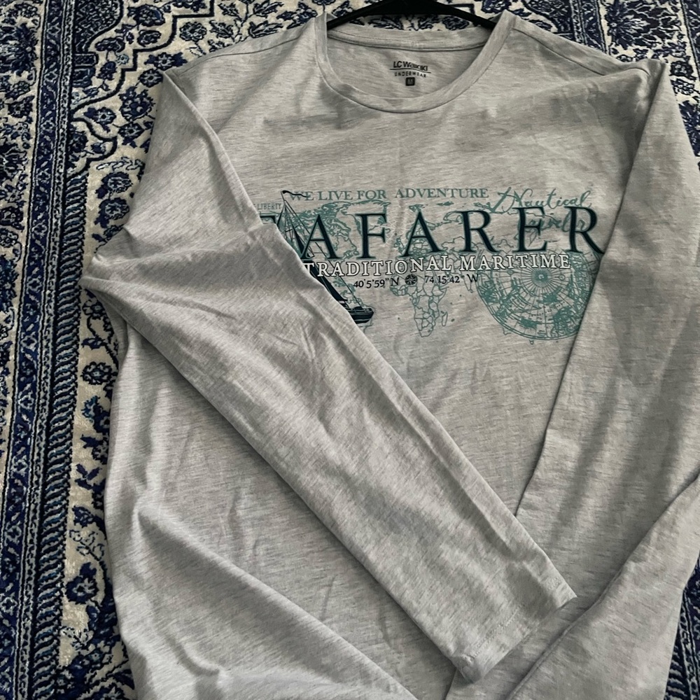 Brand New Men/Teen Medium Size Sleepwear Top Printed Logo